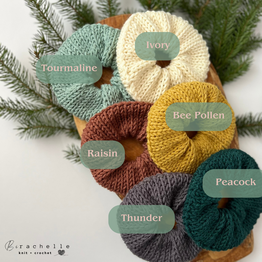 Classic Scrunchie | Peacock