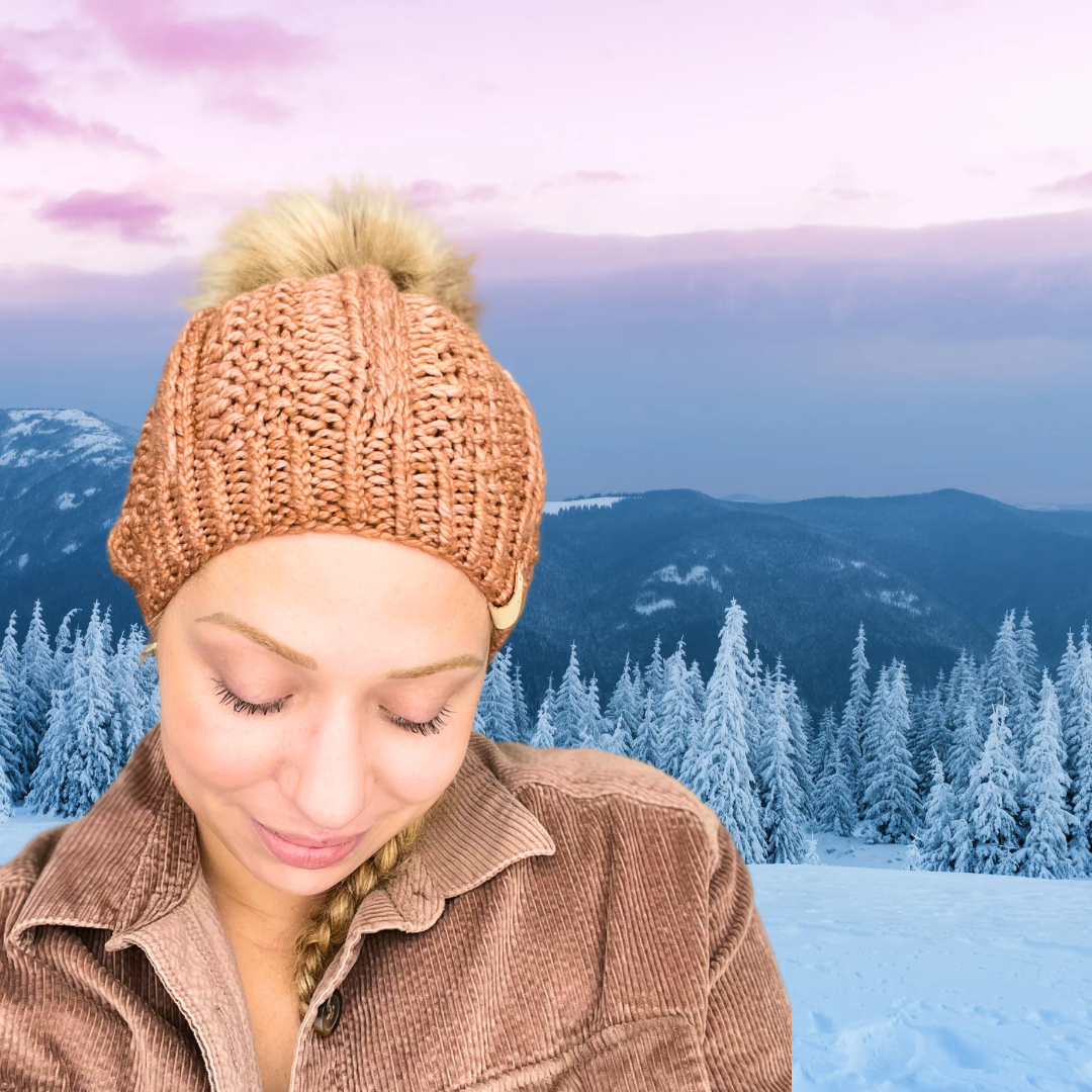 Luxe Anson Slouch Beanie | Applewood