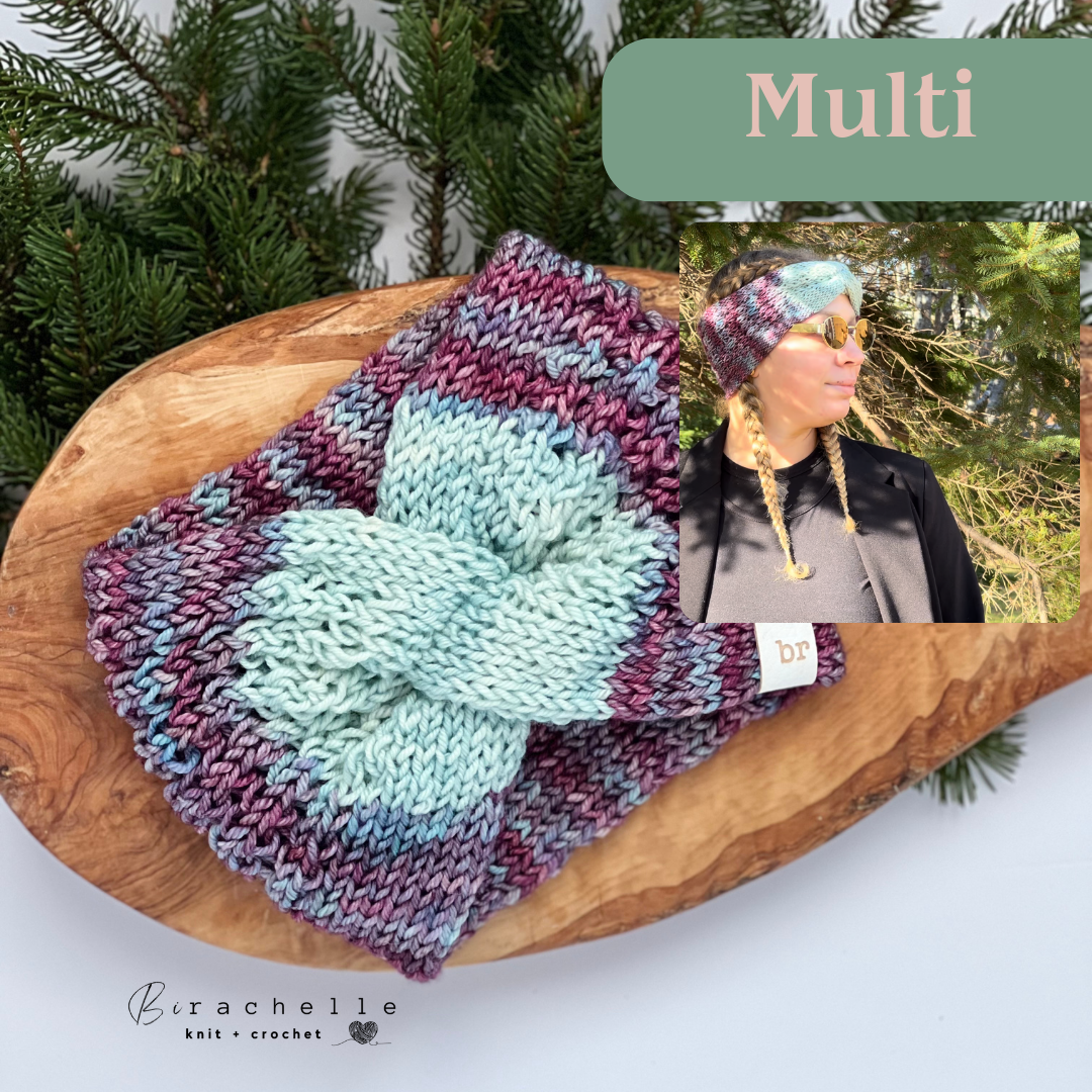 Luxe Knit Headband | Two Toned | Adult