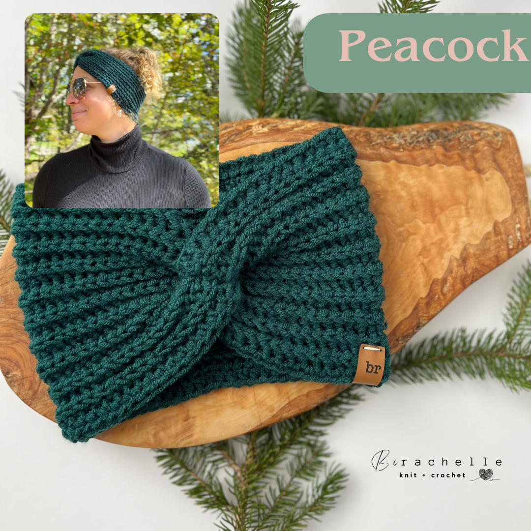 Classic Crochet Headband | Thunder | Adult