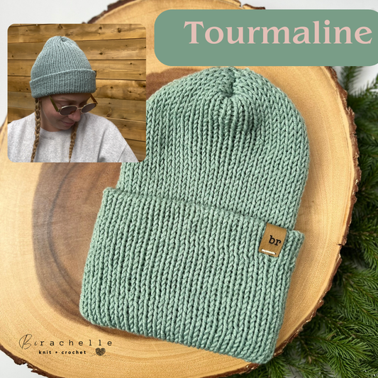 Classic CarHeart Beanie | Tourmaline | Variable Sizes