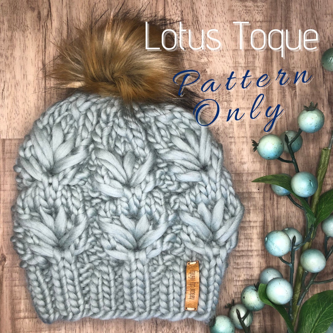 Knitting Pattern |The Lotus Toque