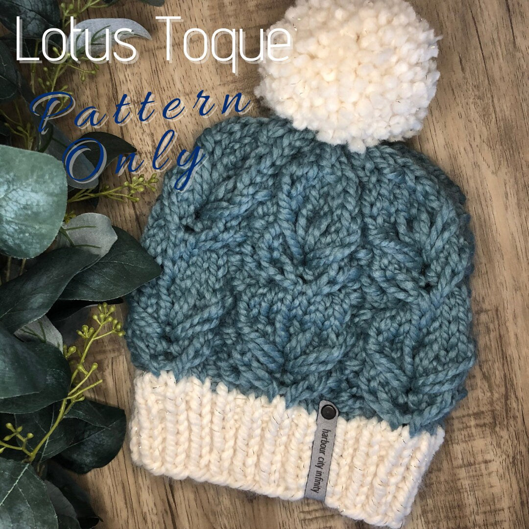 Knitting Pattern |The Lotus Toque