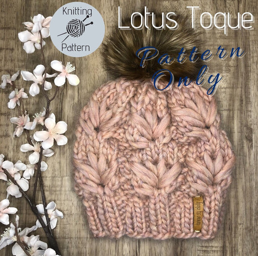 Knitting Pattern |The Lotus Toque